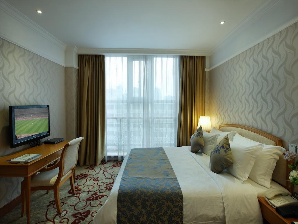 South China Harbour View Hotel Shenzhen Oda fotoğraf