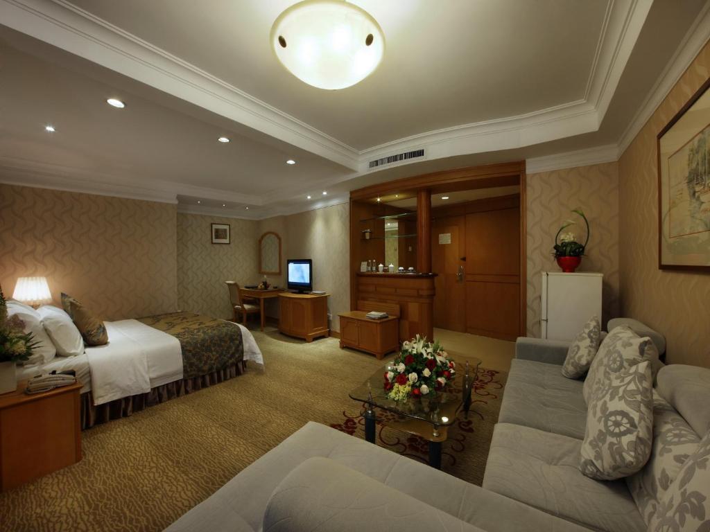 South China Harbour View Hotel Shenzhen Oda fotoğraf